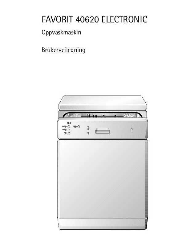 Mode d'emploi AEG-ELECTROLUX FAV40620W