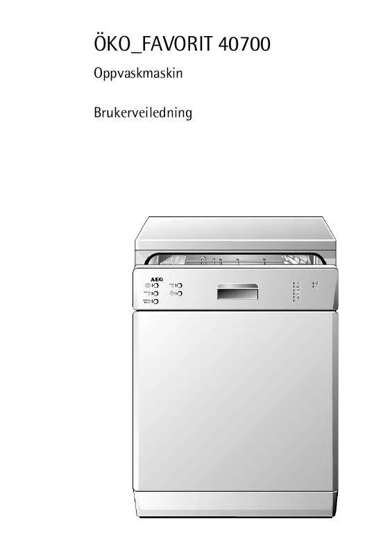 Mode d'emploi AEG-ELECTROLUX FAV40700UW