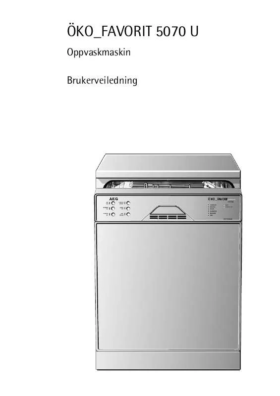 Mode d'emploi AEG-ELECTROLUX FAV5070UW