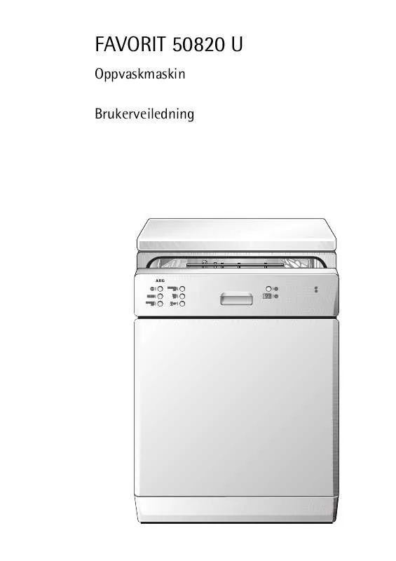 Mode d'emploi AEG-ELECTROLUX FAV50820U-W