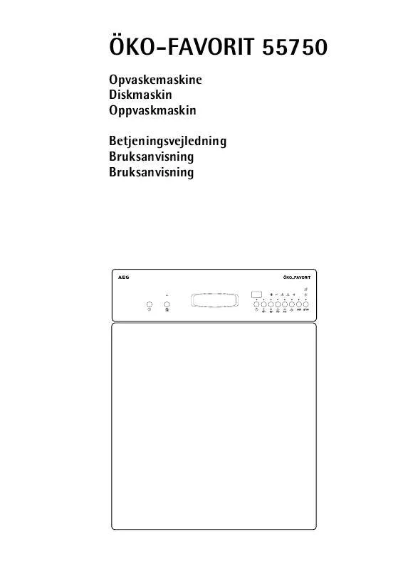 Mode d'emploi AEG-ELECTROLUX FAV55750I-M