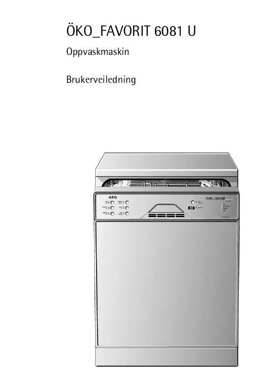 Mode d'emploi AEG-ELECTROLUX FAV6081U-W