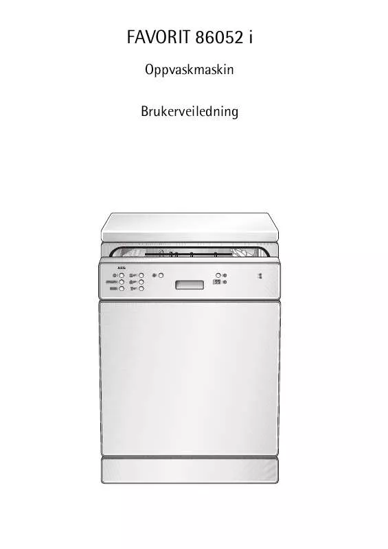 Mode d'emploi AEG-ELECTROLUX FAV86052I-D