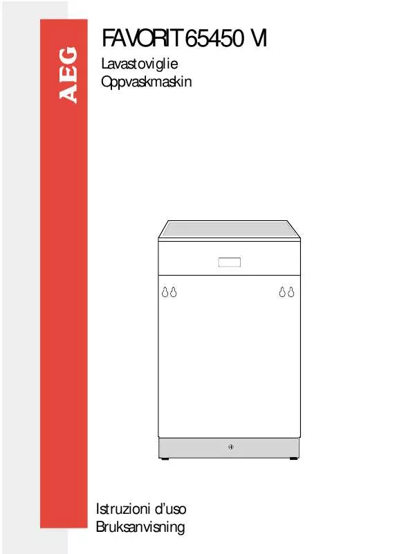 Mode d'emploi AEG-ELECTROLUX FAVORIT65450VI