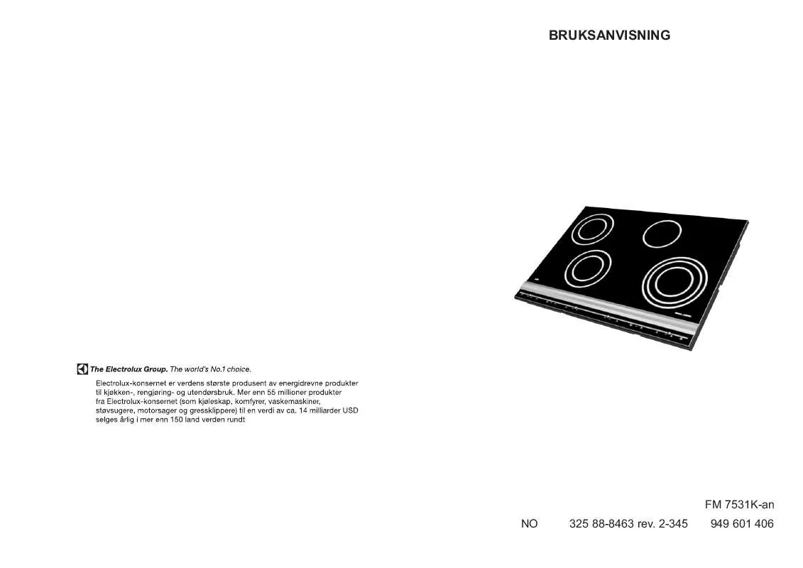 Mode d'emploi AEG-ELECTROLUX FM7531KAN