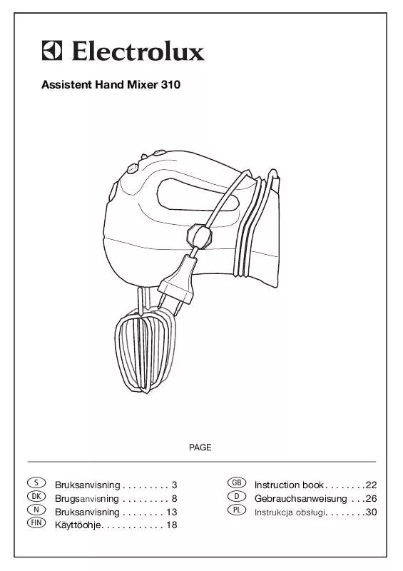 Mode d'emploi AEG-ELECTROLUX HM310