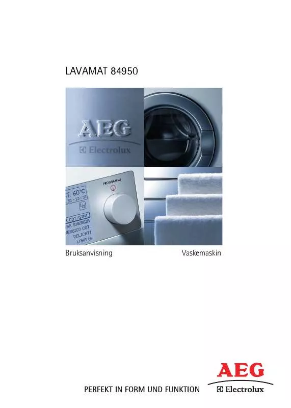 Mode d'emploi AEG-ELECTROLUX L84950