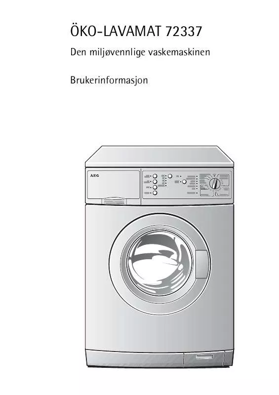 Mode d'emploi AEG-ELECTROLUX LAV72537-W