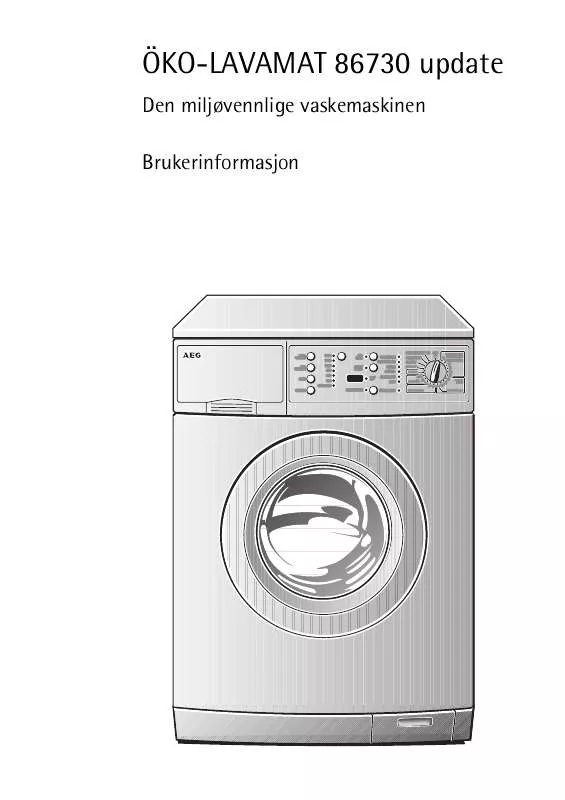 Mode d'emploi AEG-ELECTROLUX LAV86730-W