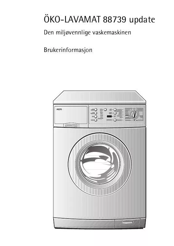 Mode d'emploi AEG-ELECTROLUX LAV87739-W