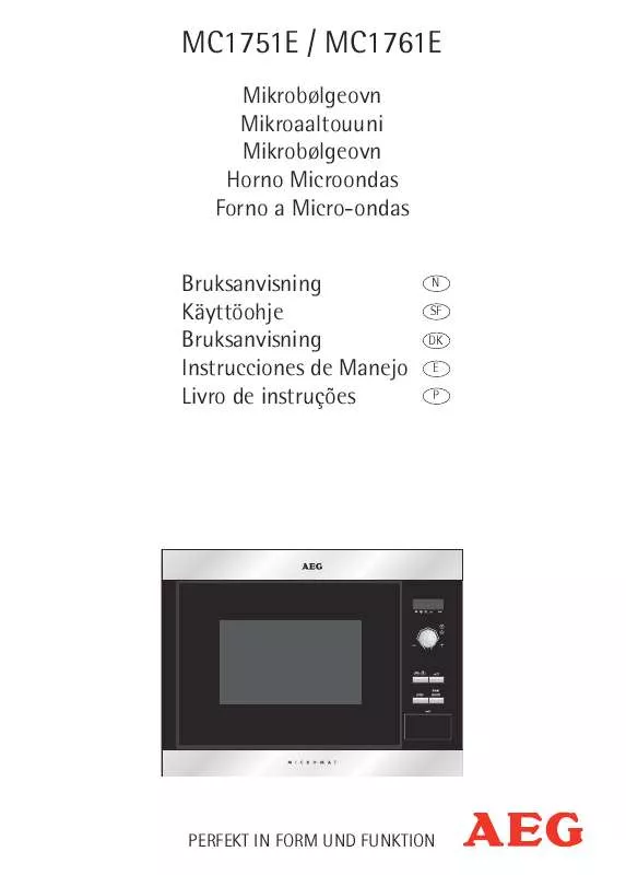 Mode d'emploi AEG-ELECTROLUX MC1751E-A