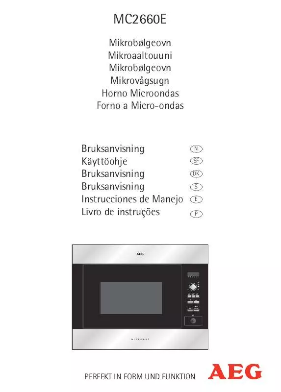 Mode d'emploi AEG-ELECTROLUX MC2660E-M