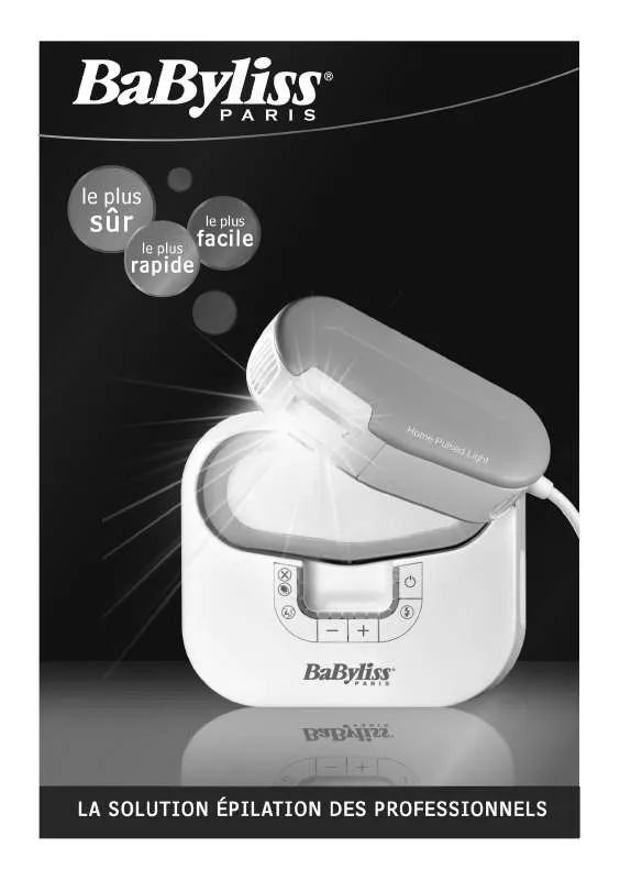 Mode d'emploi BABYLISS G900E