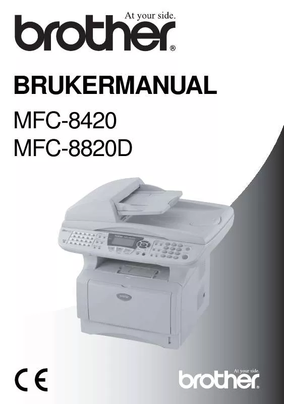 Mode d'emploi BROTHER MFC-8420