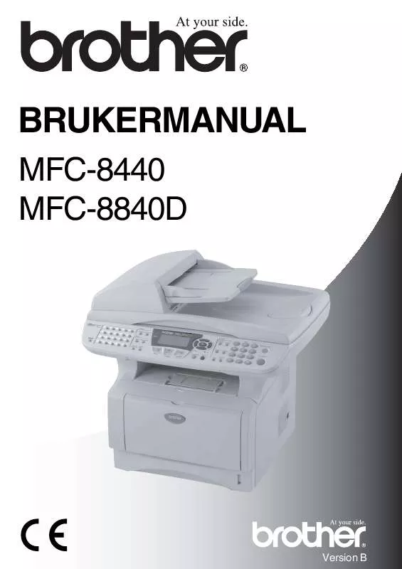 Mode d'emploi BROTHER MFC-8440