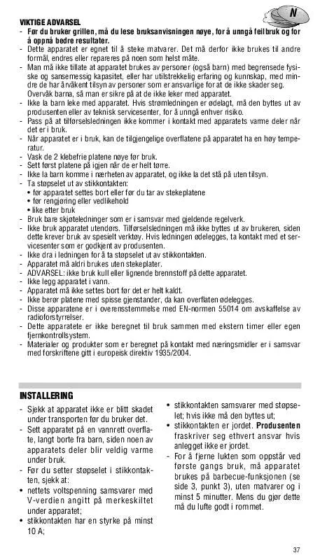 Mode d'emploi DELONGHI CG 196