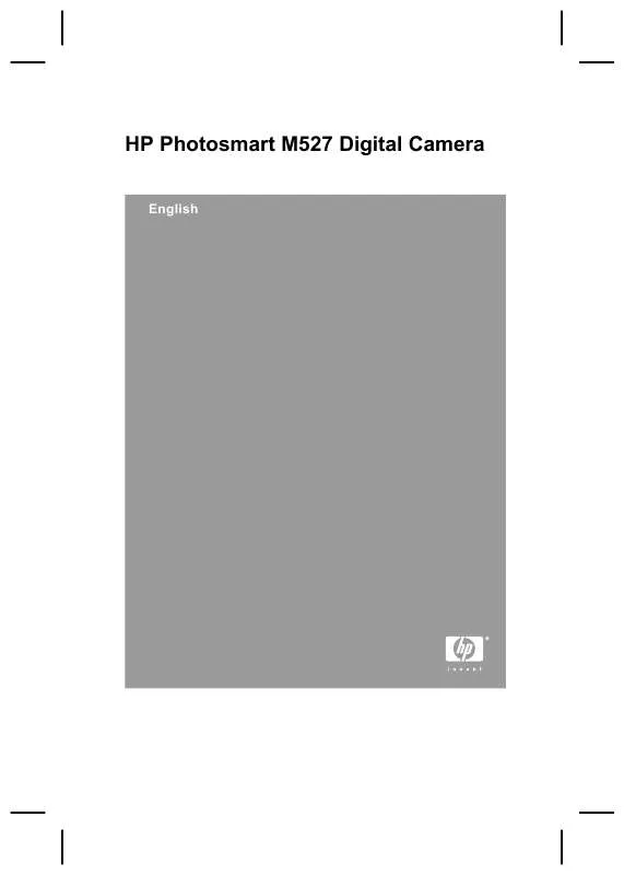 Mode d'emploi HP PHOTOSMART M527