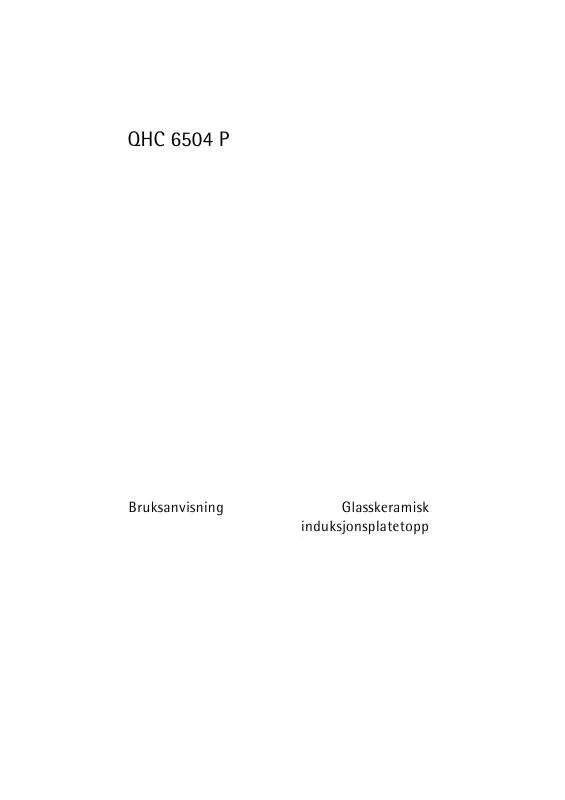 Mode d'emploi HUSQVARNA QHC6504P 33T