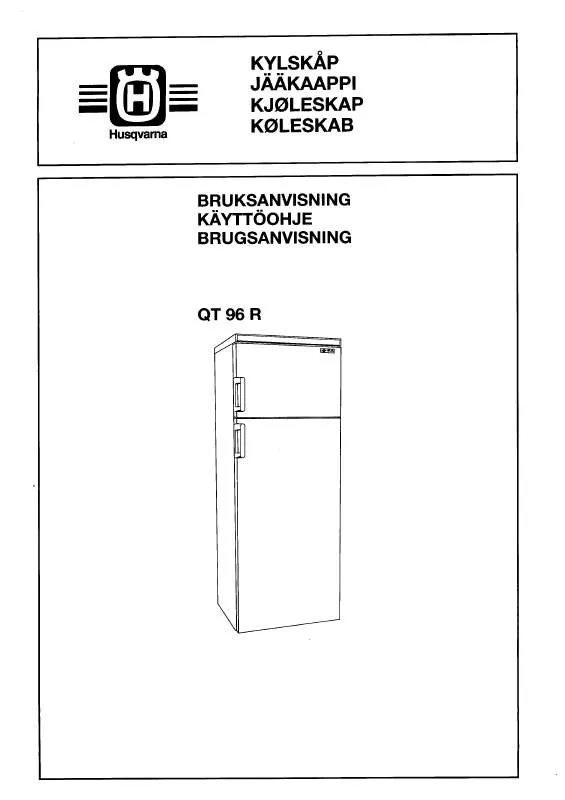 Mode d'emploi HUSQVARNA QT96R