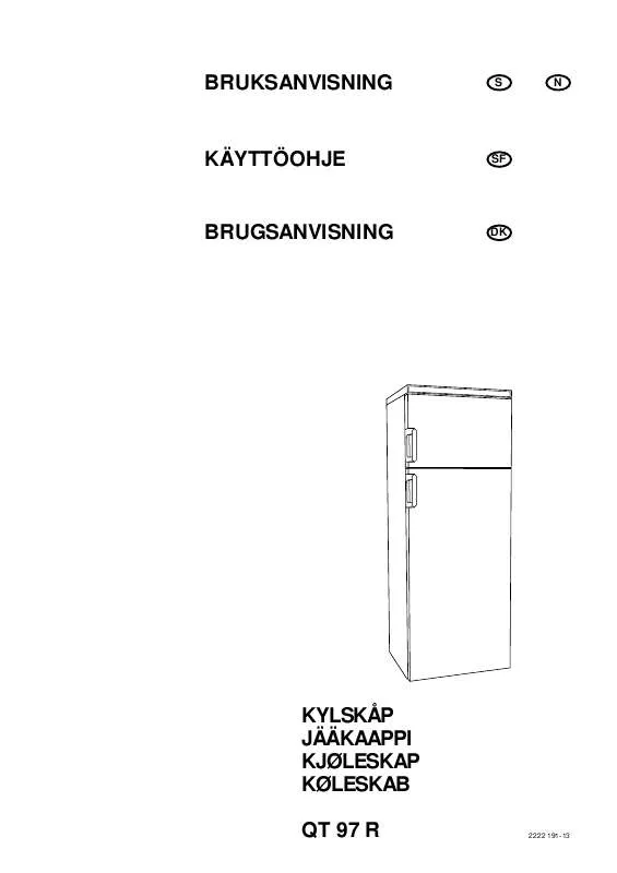 Mode d'emploi HUSQVARNA QT97R