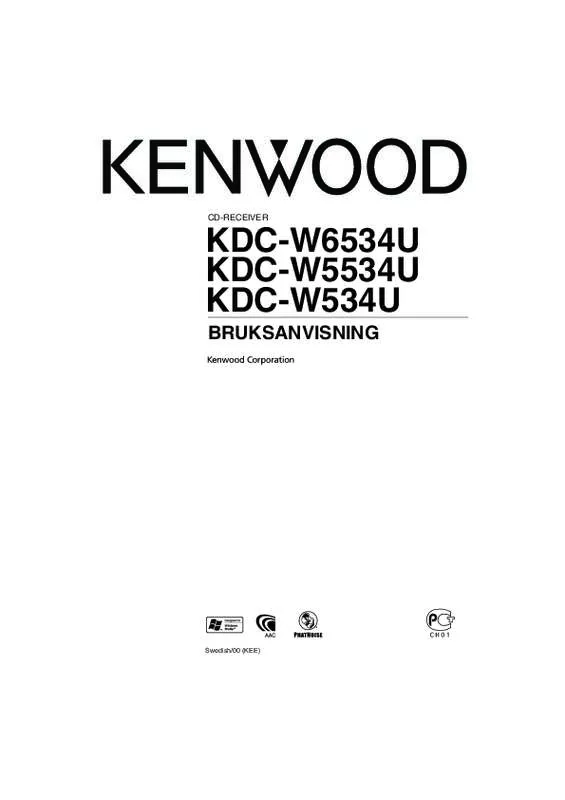 Mode d'emploi KENWOOD KDC-W534U