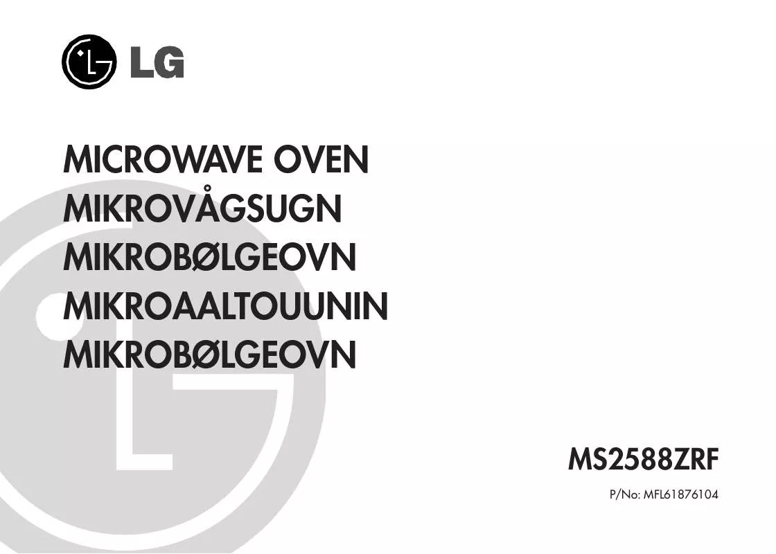 Mode d'emploi LG MS-2588-ZRF