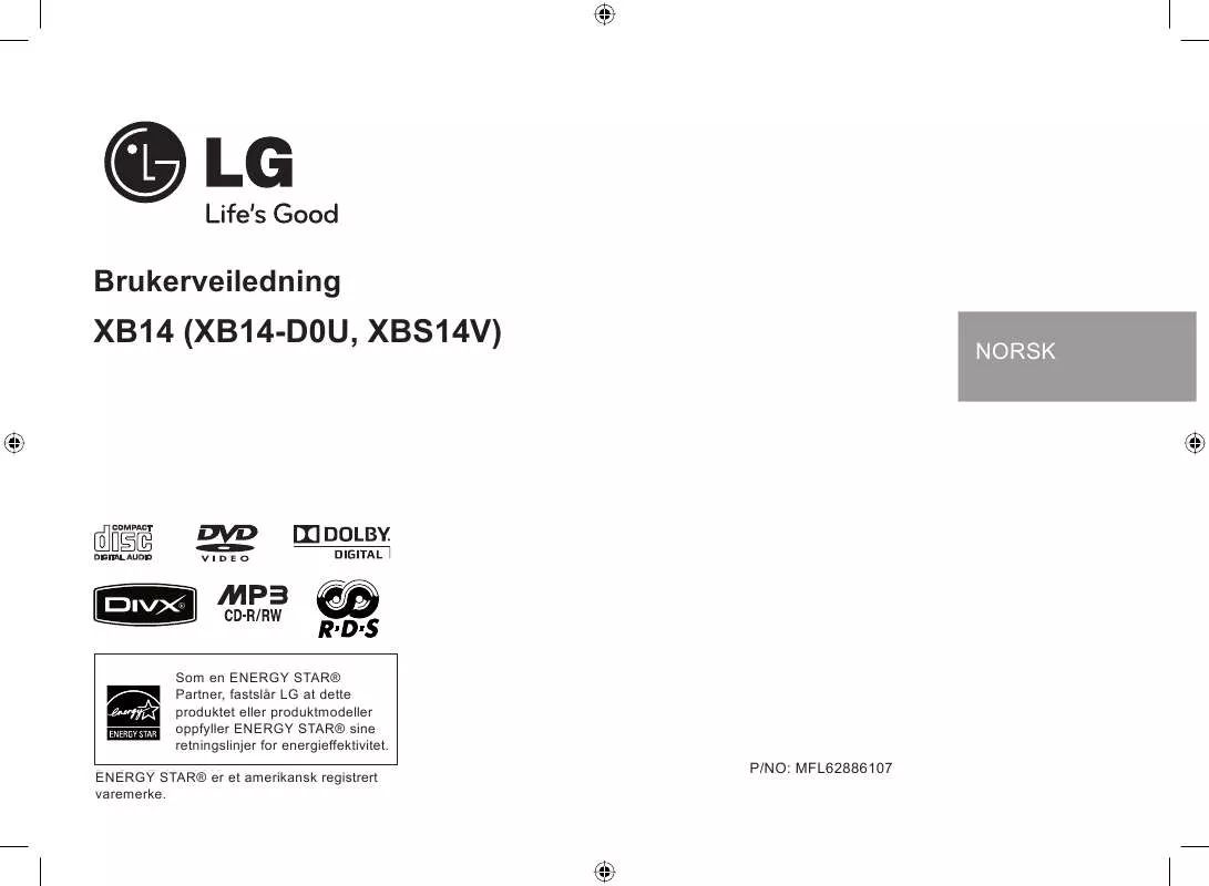 Mode d'emploi LG XB14