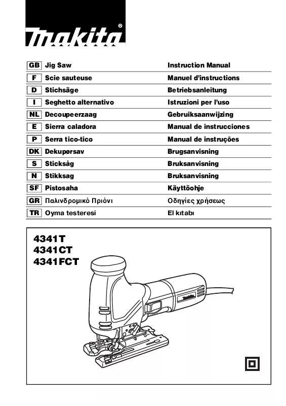 Mode d'emploi MAKITA 4341FCT