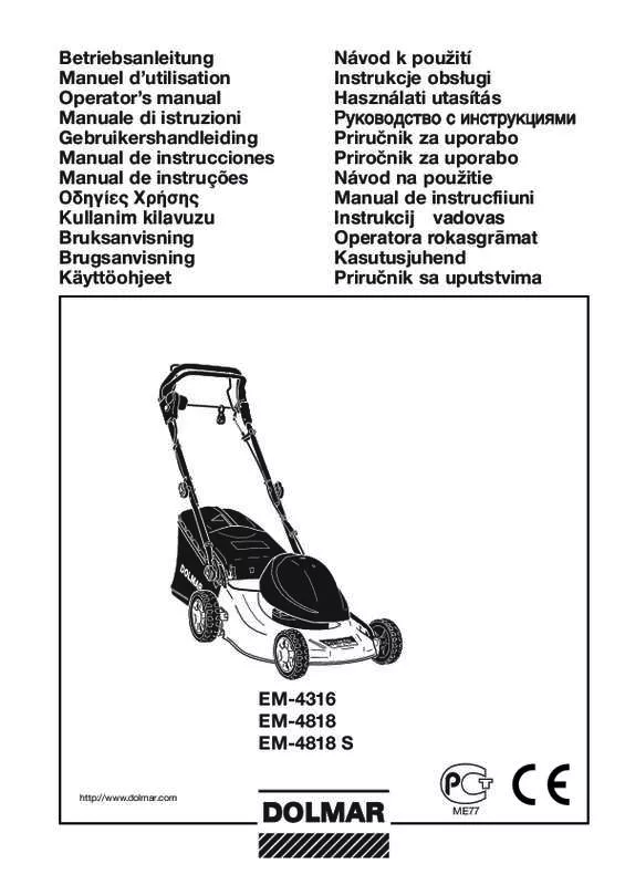 Mode d'emploi MAKITA EM4316