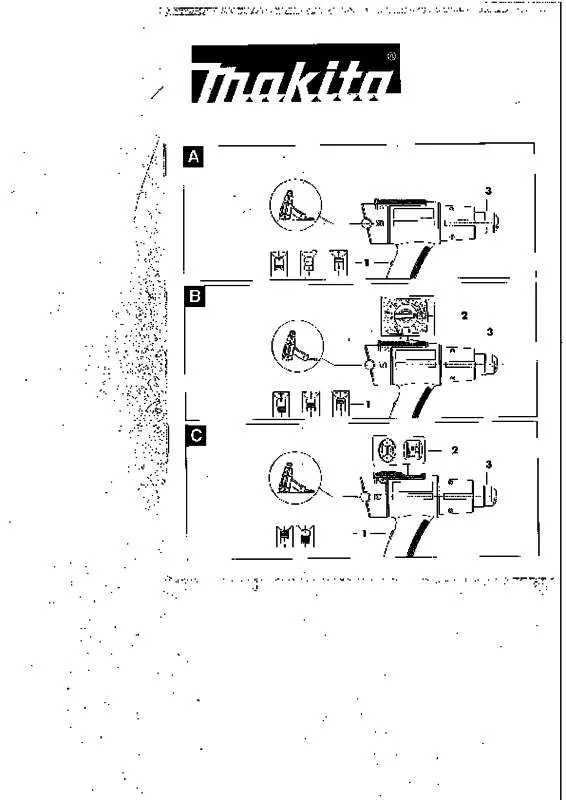 Mode d'emploi MAKITA HG550V