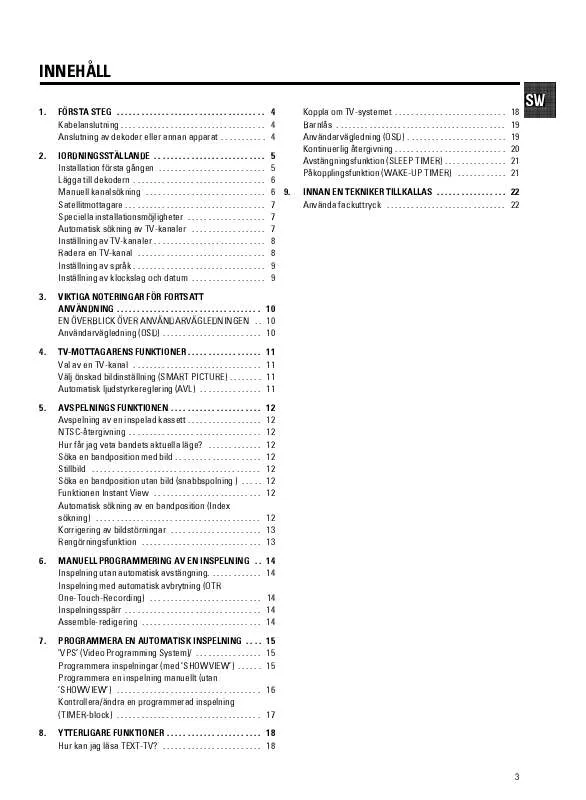 Mode d'emploi PHILIPS 14PV327/39B