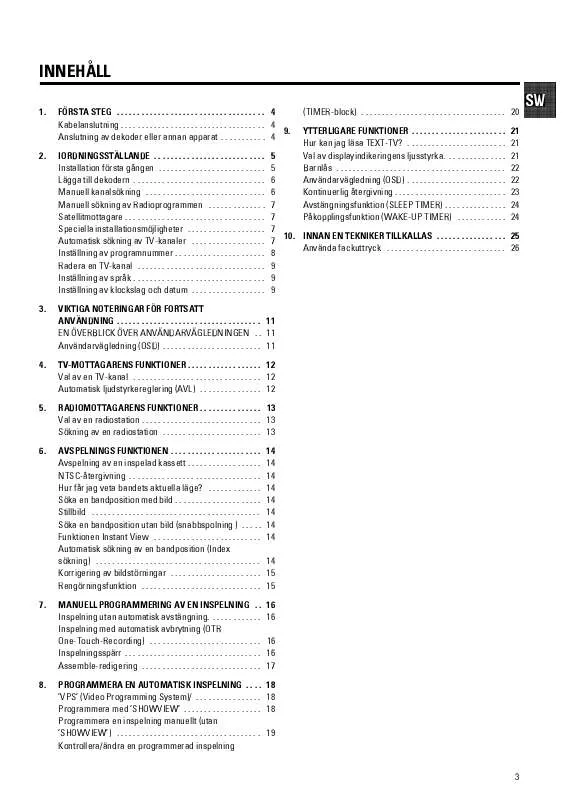 Mode d'emploi PHILIPS 14PV340