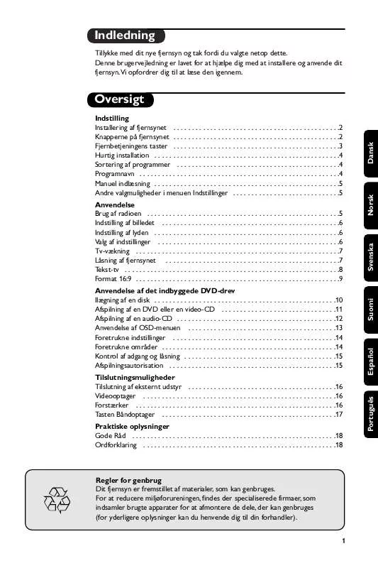 Mode d'emploi PHILIPS 21PT6807