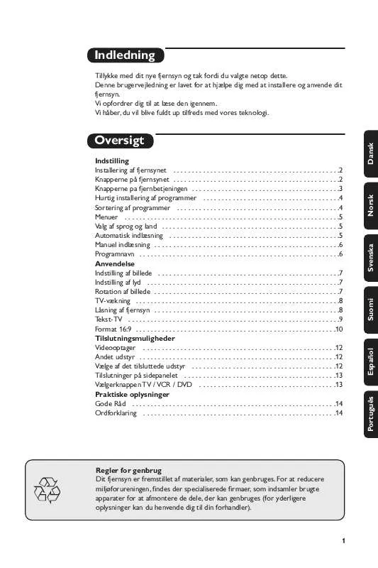 Mode d'emploi PHILIPS 28PW5405