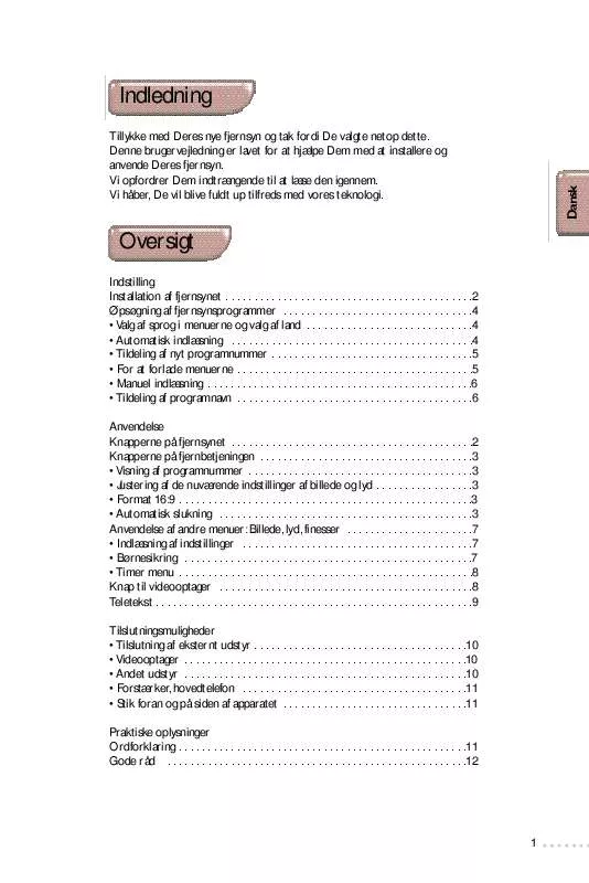 Mode d'emploi PHILIPS 29PT5124