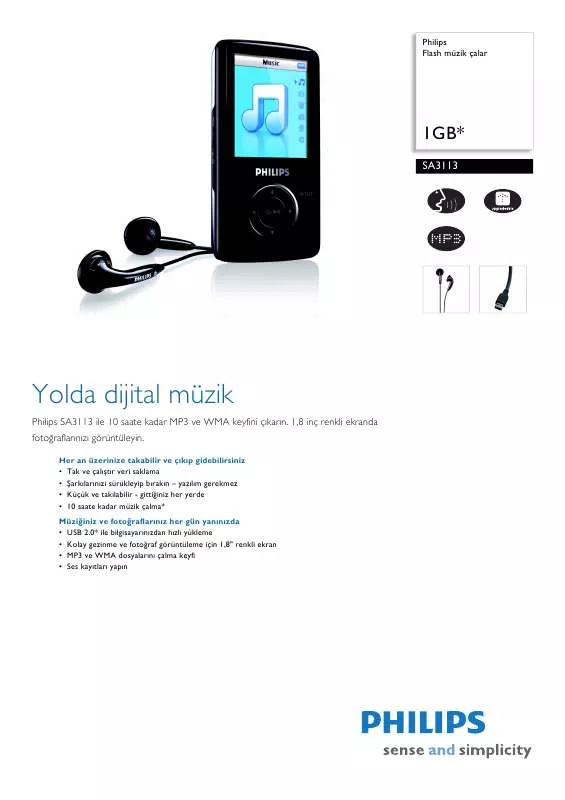 Mode d'emploi PHILIPS 3R12L1F