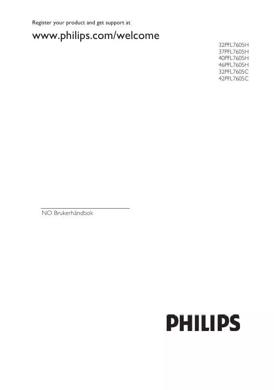 Mode d'emploi PHILIPS 46PFL7605H