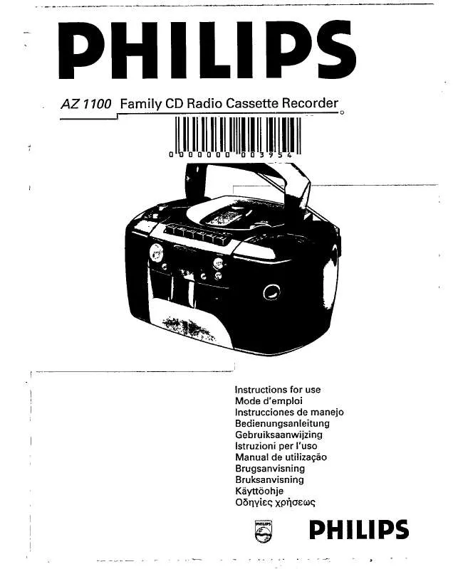 Mode d'emploi PHILIPS AJ3240