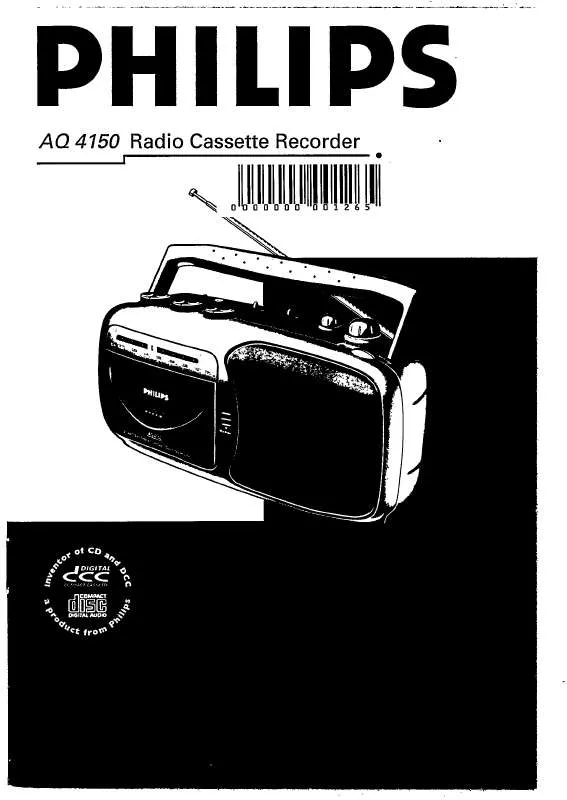 Mode d'emploi PHILIPS AQ4150/00S