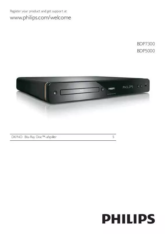 Mode d'emploi PHILIPS BDP7300