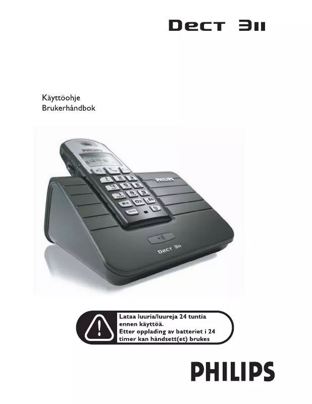 Mode d'emploi PHILIPS DECT3111B