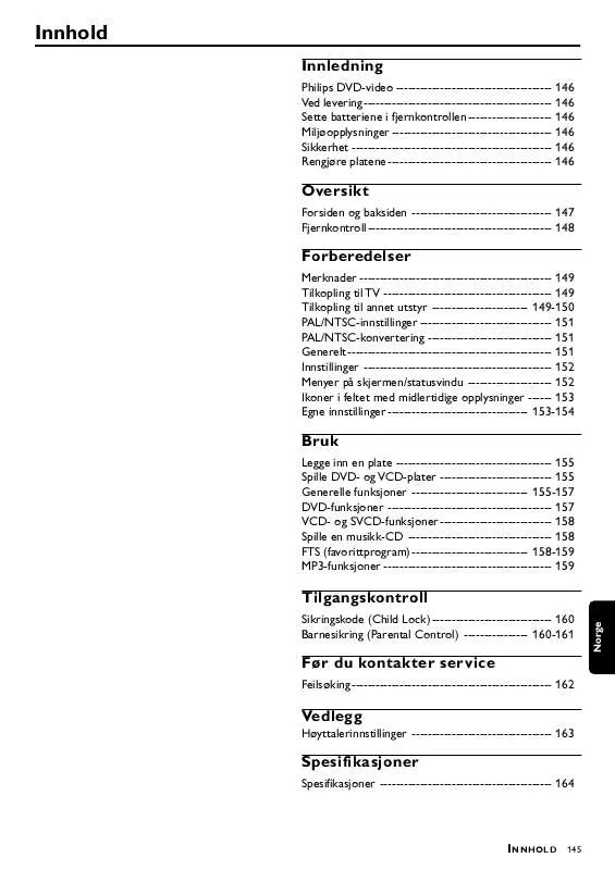 Mode d'emploi PHILIPS DVD752/001