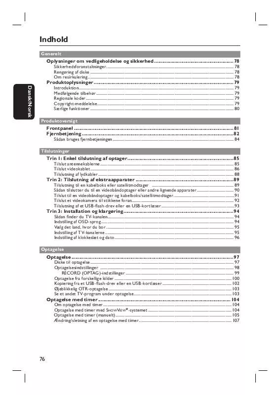 Mode d'emploi PHILIPS DVDR3400