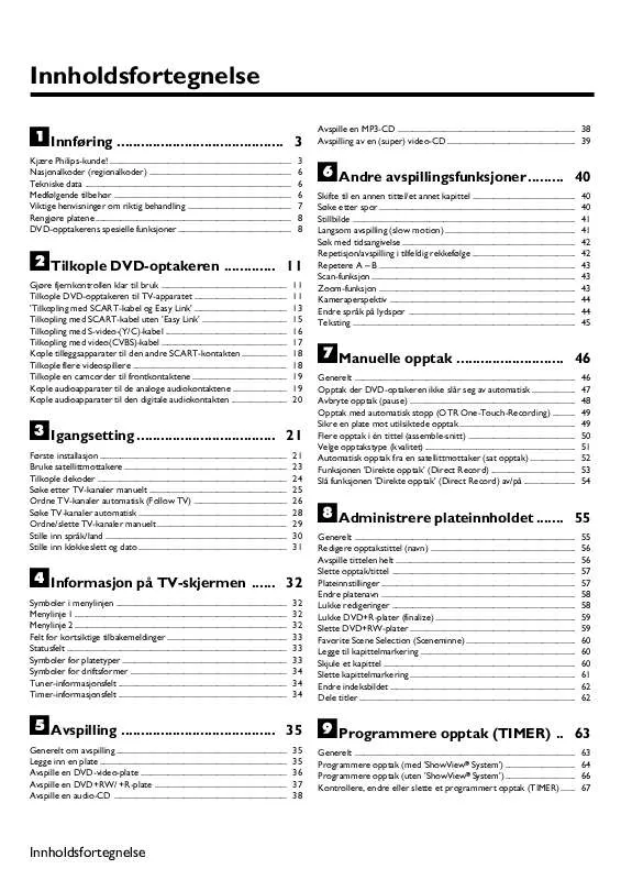 Mode d'emploi PHILIPS DVDR890/021