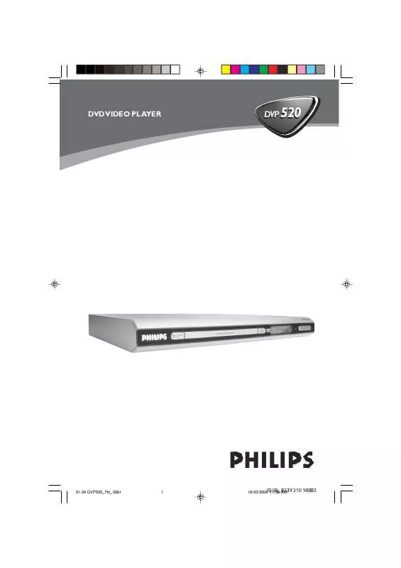 Mode d'emploi PHILIPS DVP520