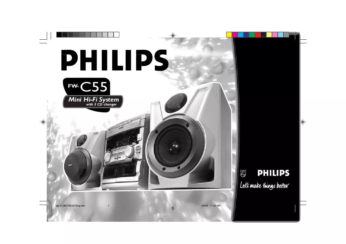 Mode d'emploi PHILIPS FW-C55