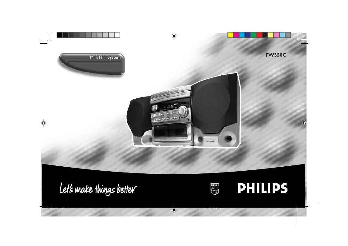 Mode d'emploi PHILIPS FW350C