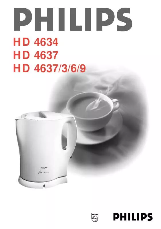 Mode d'emploi PHILIPS HD4634