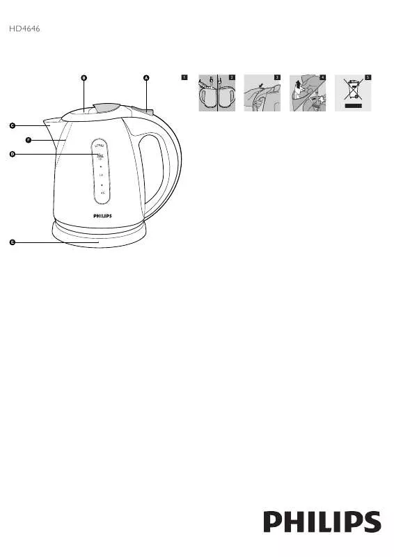 Mode d'emploi PHILIPS HD4646