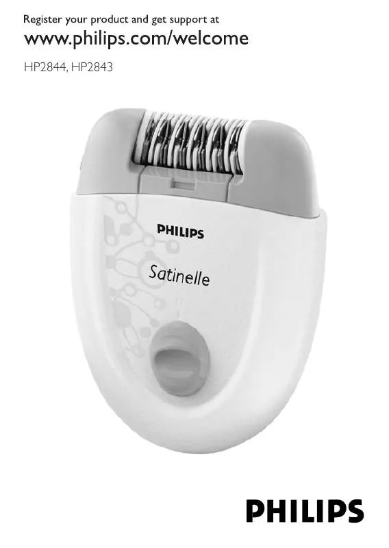 Mode d'emploi PHILIPS HP2844